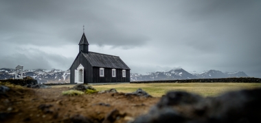 Czarny Kościół w miejscowości Búðir i Pole Lawy Búðahraun (5)