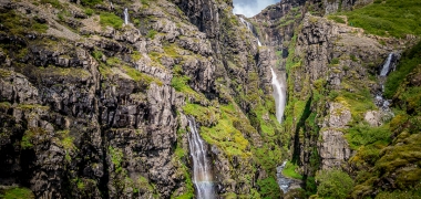 Wodospad Glymur Islandia (16)