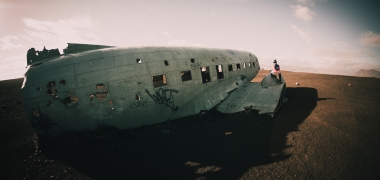 Wrak Samolot Douglas Dakota DC 3 i Statek BA 64, Czyli (Nie) Opuszczone Miejsca w Islandii samolot (2)